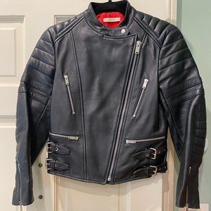 Phoebe Philo era Black Céline leather jacket FR40 (fits FR36)